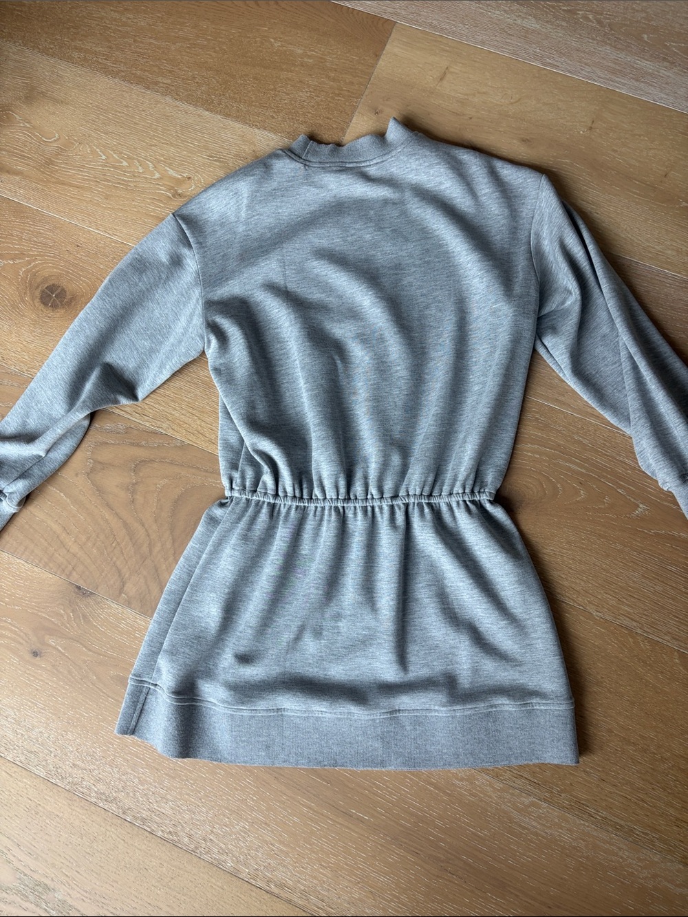 Daily Practice Gray Elastic-Waist Mini Dress - Picture 3 of 3